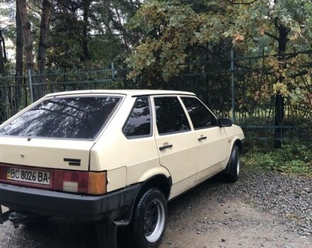 Бежевый ВАЗ 2109, объемом двигателя 1.5 л и пробегом 20 тыс. км за 950 $, фото 1 на Automoto.ua