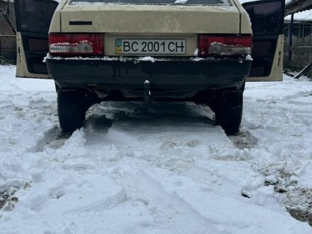 Бежевый ВАЗ 2109, объемом двигателя 1.3 л и пробегом 390 тыс. км за 1000 $, фото 1 на Automoto.ua