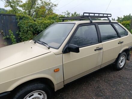 Бежевый ВАЗ 2109, объемом двигателя 1.3 л и пробегом 25 тыс. км за 2000 $, фото 1 на Automoto.ua