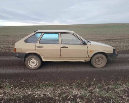 Бежевый ВАЗ 2109, объемом двигателя 1.3 л и пробегом 200 тыс. км за 672 $, фото 1 на Automoto.ua