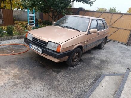 Бежевый ВАЗ 2109, объемом двигателя 1.3 л и пробегом 234 тыс. км за 500 $, фото 1 на Automoto.ua