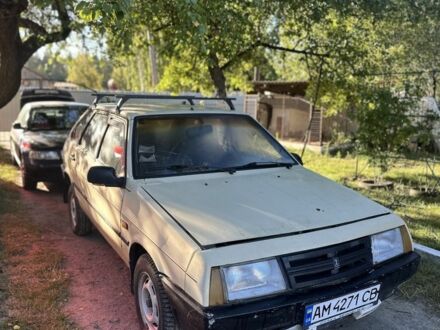 Бежевый ВАЗ 2109, объемом двигателя 1.5 л и пробегом 25 тыс. км за 620 $, фото 1 на Automoto.ua