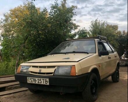Бежевый ВАЗ 2109, объемом двигателя 1.3 л и пробегом 78 тыс. км за 499 $, фото 1 на Automoto.ua