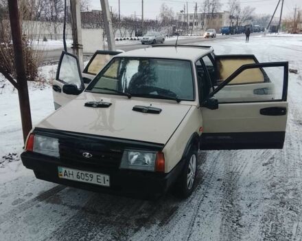 Бежевий ВАЗ 2109, об'ємом двигуна 2 л та пробігом 200 тис. км за 1050 $, фото 1 на Automoto.ua
