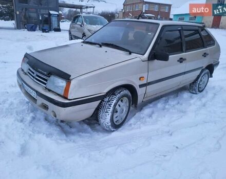 Бежевый ВАЗ 2109, объемом двигателя 1.5 л и пробегом 220 тыс. км за 1250 $, фото 1 на Automoto.ua