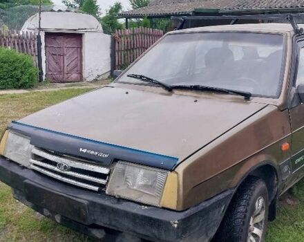 Бежевый ВАЗ 2109, объемом двигателя 1 л и пробегом 140 тыс. км за 400 $, фото 1 на Automoto.ua