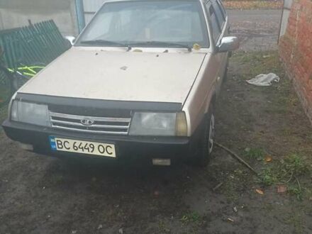 Бежевый ВАЗ 2109, объемом двигателя 1.5 л и пробегом 100 тыс. км за 1300 $, фото 1 на Automoto.ua