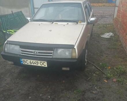 Бежевый ВАЗ 2109, объемом двигателя 1.5 л и пробегом 100 тыс. км за 1300 $, фото 1 на Automoto.ua
