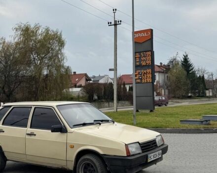 Бежевый ВАЗ 2109, объемом двигателя 1.5 л и пробегом 20 тыс. км за 950 $, фото 1 на Automoto.ua
