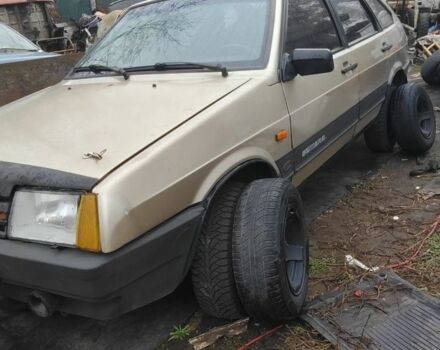 Бежевый ВАЗ 2109, объемом двигателя 1.5 л и пробегом 70 тыс. км за 1301 $, фото 1 на Automoto.ua