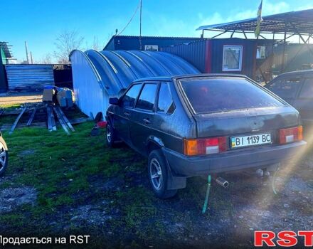 Черный ВАЗ 2109, объемом двигателя 1.3 л и пробегом 200 тыс. км за 1200 $, фото 4 на Automoto.ua