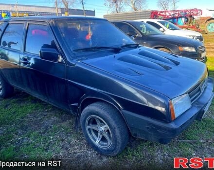 Черный ВАЗ 2109, объемом двигателя 1.3 л и пробегом 200 тыс. км за 1200 $, фото 1 на Automoto.ua