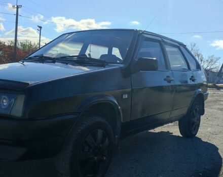 Черный ВАЗ 2109, объемом двигателя 1.5 л и пробегом 200 тыс. км за 999 $, фото 1 на Automoto.ua