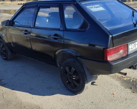 Черный ВАЗ 2109, объемом двигателя 1.5 л и пробегом 200 тыс. км за 999 $, фото 6 на Automoto.ua