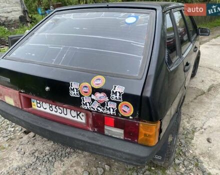 Черный ВАЗ 2109, объемом двигателя 1.3 л и пробегом 245 тыс. км за 300 $, фото 2 на Automoto.ua