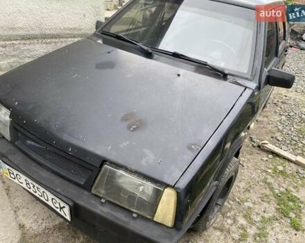 Черный ВАЗ 2109, объемом двигателя 1.3 л и пробегом 245 тыс. км за 300 $, фото 1 на Automoto.ua