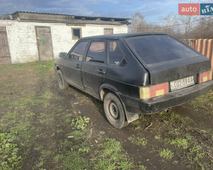 Черный ВАЗ 2109, объемом двигателя 1.5 л и пробегом 30 тыс. км за 603 $, фото 2 на Automoto.ua