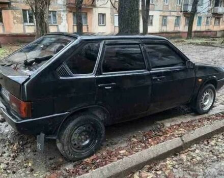 Черный ВАЗ 2109, объемом двигателя 1.5 л и пробегом 100 тыс. км за 500 $, фото 1 на Automoto.ua