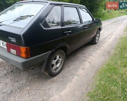 Черный ВАЗ 2109, объемом двигателя 1.3 л и пробегом 30 тыс. км за 1300 $, фото 13 на Automoto.ua