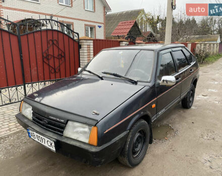 Черный ВАЗ 2109, объемом двигателя 1.5 л и пробегом 150 тыс. км за 799 $, фото 4 на Automoto.ua