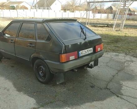 Черный ВАЗ 2109, объемом двигателя 1.3 л и пробегом 100 тыс. км за 1500 $, фото 2 на Automoto.ua
