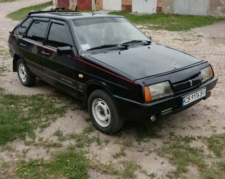 Черный ВАЗ 2109, объемом двигателя 1.5 л и пробегом 199 тыс. км за 1250 $, фото 2 на Automoto.ua