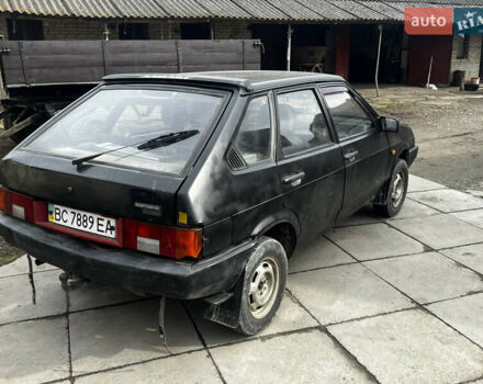Черный ВАЗ 2109, объемом двигателя 1.5 л и пробегом 69 тыс. км за 550 $, фото 5 на Automoto.ua