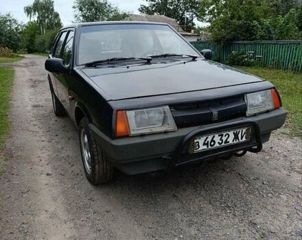 Черный ВАЗ 2109, объемом двигателя 1.3 л и пробегом 30 тыс. км за 1300 $, фото 7 на Automoto.ua