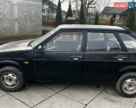 Черный ВАЗ 2109, объемом двигателя 1.5 л и пробегом 69 тыс. км за 550 $, фото 2 на Automoto.ua