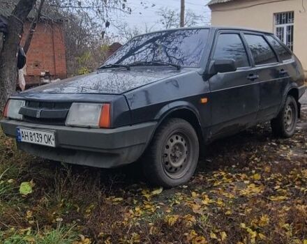 Черный ВАЗ 2109, объемом двигателя 1.3 л и пробегом 150 тыс. км за 476 $, фото 3 на Automoto.ua