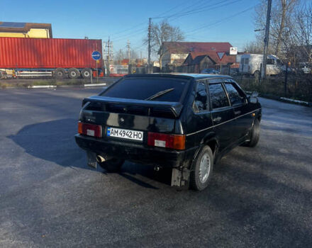 Черный ВАЗ 2109, объемом двигателя 1.5 л и пробегом 200 тыс. км за 1750 $, фото 4 на Automoto.ua