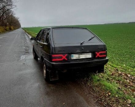 Черный ВАЗ 2109, объемом двигателя 1.5 л и пробегом 70 тыс. км за 1500 $, фото 1 на Automoto.ua