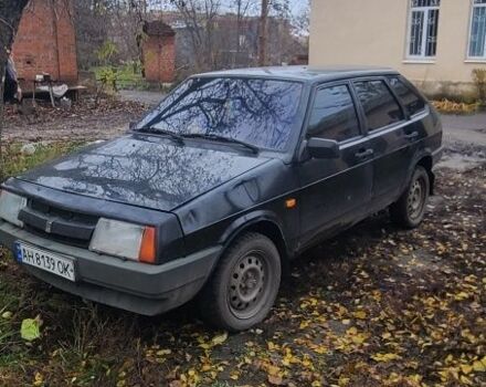 Черный ВАЗ 2109, объемом двигателя 1.3 л и пробегом 150 тыс. км за 476 $, фото 2 на Automoto.ua
