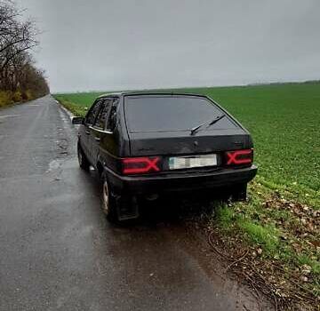 Черный ВАЗ 2109, объемом двигателя 1.5 л и пробегом 80 тыс. км за 1400 $, фото 1 на Automoto.ua