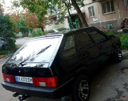 Черный ВАЗ 2109, объемом двигателя 1.3 л и пробегом 264 тыс. км за 1600 $, фото 1 на Automoto.ua