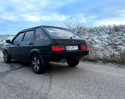 Черный ВАЗ 2109, объемом двигателя 1.3 л и пробегом 150 тыс. км за 1100 $, фото 2 на Automoto.ua