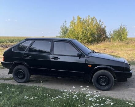 Черный ВАЗ 2109, объемом двигателя 1.3 л и пробегом 85 тыс. км за 1500 $, фото 1 на Automoto.ua