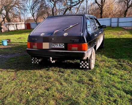 Черный ВАЗ 2109, объемом двигателя 1.3 л и пробегом 120 тыс. км за 1050 $, фото 1 на Automoto.ua