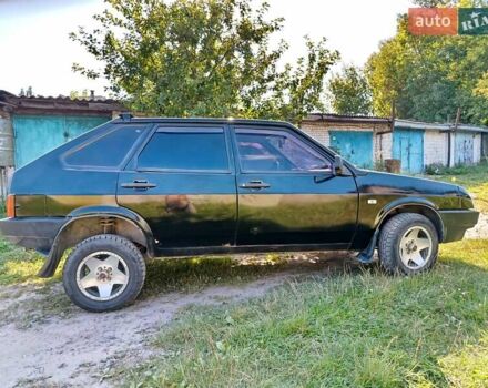 Черный ВАЗ 2109, объемом двигателя 1.1 л и пробегом 40 тыс. км за 1800 $, фото 6 на Automoto.ua