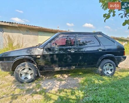 Черный ВАЗ 2109, объемом двигателя 1.1 л и пробегом 40 тыс. км за 1800 $, фото 2 на Automoto.ua