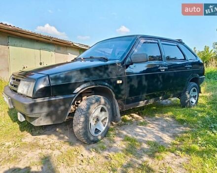 Черный ВАЗ 2109, объемом двигателя 1.1 л и пробегом 40 тыс. км за 1800 $, фото 4 на Automoto.ua