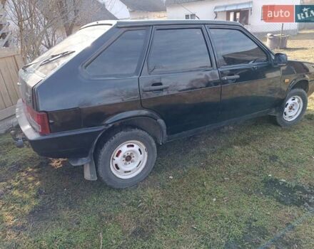 Черный ВАЗ 2109, объемом двигателя 1.3 л и пробегом 111 тыс. км за 1350 $, фото 2 на Automoto.ua