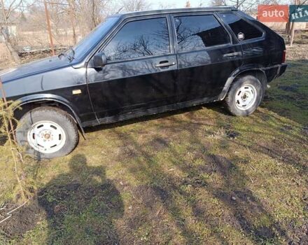 Черный ВАЗ 2109, объемом двигателя 1.3 л и пробегом 111 тыс. км за 1350 $, фото 5 на Automoto.ua