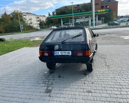 Черный ВАЗ 2109, объемом двигателя 1.3 л и пробегом 200 тыс. км за 750 $, фото 1 на Automoto.ua