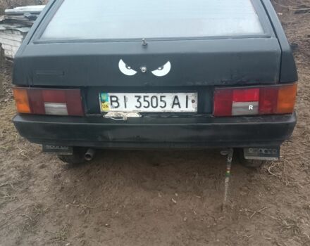 Чорний ВАЗ 2109, об'ємом двигуна 1.1 л та пробігом 185 тис. км за 735 $, фото 1 на Automoto.ua