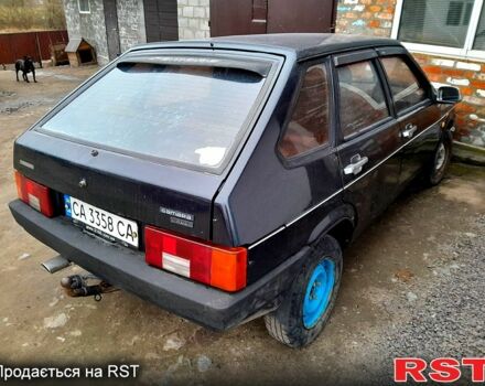 Черный ВАЗ 2109, объемом двигателя 1.5 л и пробегом 323 тыс. км за 550 $, фото 1 на Automoto.ua