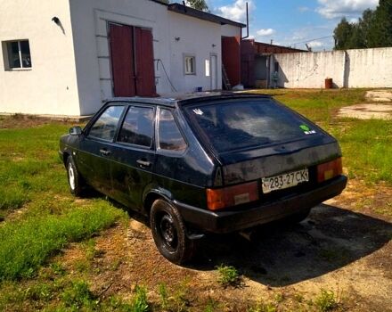 Чорний ВАЗ 2109, об'ємом двигуна 1.5 л та пробігом 100 тис. км за 400 $, фото 1 на Automoto.ua