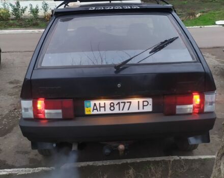 Черный ВАЗ 2109, объемом двигателя 1.5 л и пробегом 245 тыс. км за 1421 $, фото 6 на Automoto.ua