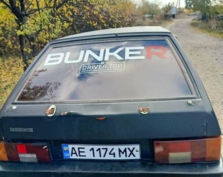 Черный ВАЗ 2109, объемом двигателя 1.5 л и пробегом 193 тыс. км за 650 $, фото 1 на Automoto.ua