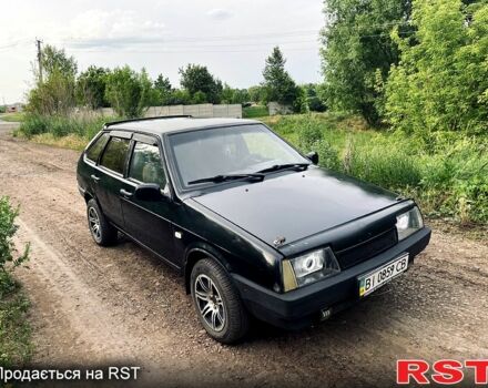 Черный ВАЗ 2109, объемом двигателя 1.5 л и пробегом 322 тыс. км за 1199 $, фото 1 на Automoto.ua